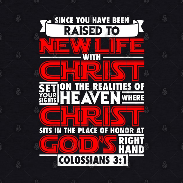 Colossians 3:1 by Plushism